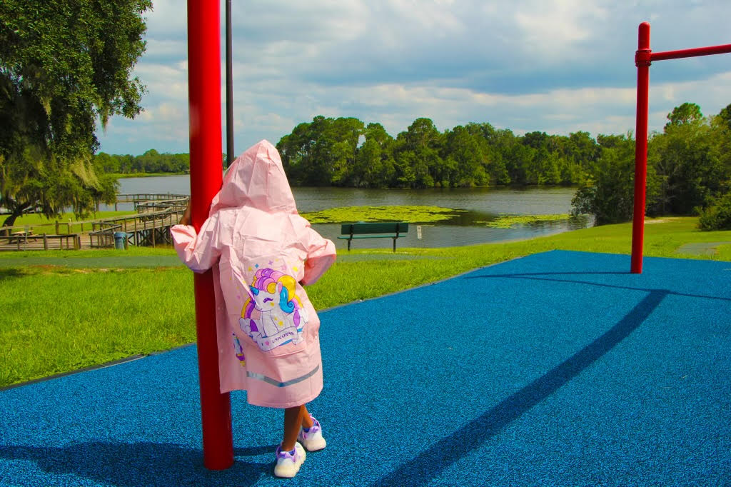 Cute Kids Raincoat Wateproof Children Unicorn Rain Poncho Rain Coat Jacket With Backpack Position Student RainWear Girls